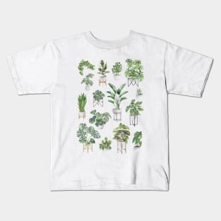 Potted Plants Collection Kids T-Shirt